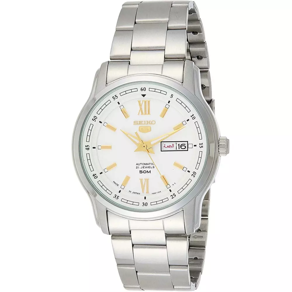 Seiko Snkp15K1 Mens Classic Watch Front View