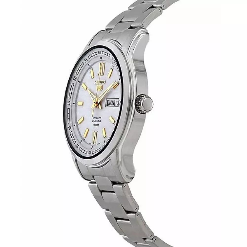 Seiko Snkp15K1 Mens Classic Watch Side View