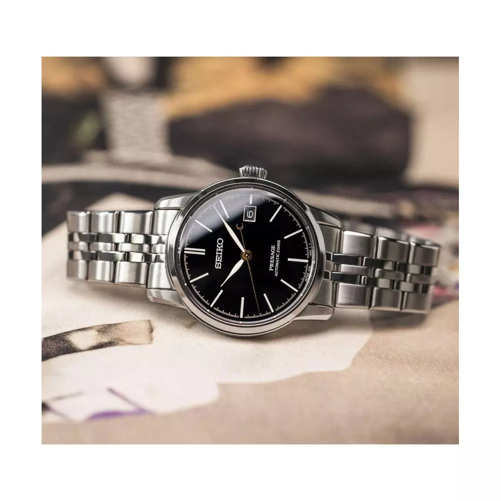 Seiko Spb405J1 Mens Classic Watch Detail View