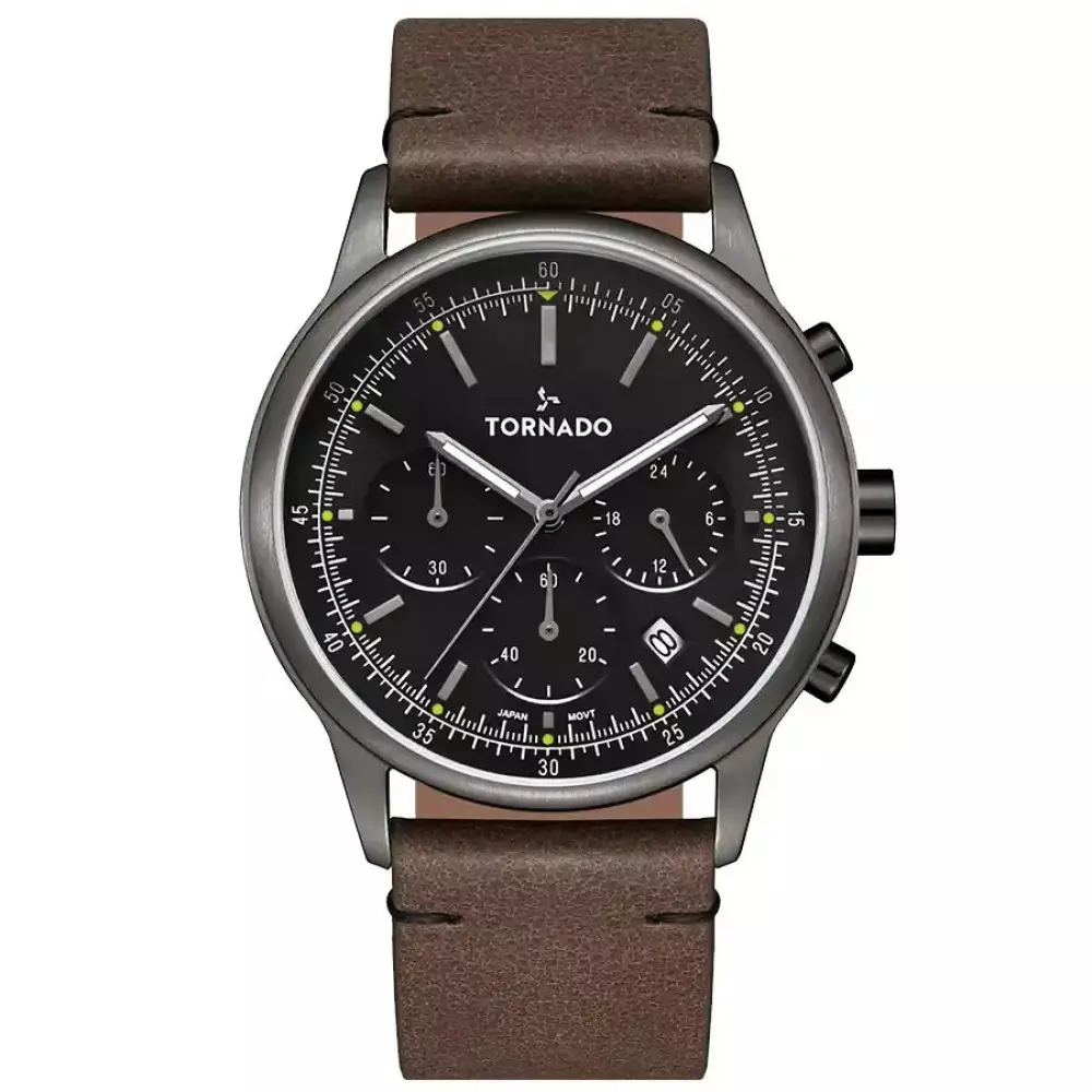 Tornado T24108 Xldb Mens Classic Watch Front View