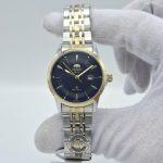 ساعت ست اورینت کلاسیک صفحه مشکی قاب نقره ای طلایی ORIENT classic - Image 6