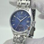 ساعت ست سیکو کلاسیک صفحه سرمه ای قاب نقره ای SEIKO - Image 11