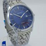 ساعت ست سیکو کلاسیک صفحه سرمه ای قاب نقره ای SEIKO - Image 5