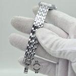 ساعت زنانه استیل کارتیر صفحه مربع سفید CARTIER - Image 5
