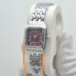 ساعت زنانه استیل کارتیر صفحه مربع یاقوت کبود CARTIER - Image 2
