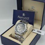 ساعت مچی مردانه فروچی Ferrucci ایتالیا مدل DUAL TIME با موتور ژاپن و بند استیل ضد زنگ - Image 4