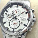 ساعت مچی مردانه فروچی Ferrucci ایتالیا دوال تایم (DUAL TIME) صفحه سفید موتور ژاپن - Image 3