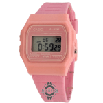 ساعت دیجیتال کاسیو Casio F91W رنگ صورتی | مدل کلاسیک اسپرت زنانه و مردانه با آلارم و کورنومتر - Image 4