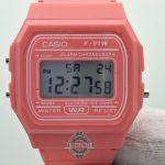 ساعت دیجیتال کاسیو Casio F91W سرخ آبی | مدل اسپرت کلاسیک مردانه و زنانه با آلارم و کورنومتر - Image 2