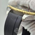 ساعت مچی مردانه رولکس سابمارینر دو رنگ نقره ای طلایی یاخ‌مستر بند رابر با موتور می‌یوتا ژاپن - Image 4