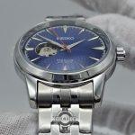 ساعت مچی مردانه سیکو Seiko Presage اتوماتیک طرح قلب باز با صفحه سرمه‌ای - Image 4