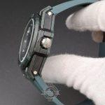 ساعت هابلوت مردانه سبز یشمی | قاب کربن، بند اسپرت، قفل اصلی Hublot - Image 4