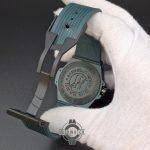 ساعت هابلوت مردانه سبز یشمی | قاب کربن، بند اسپرت، قفل اصلی Hublot - Image 7