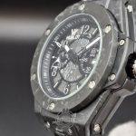 ساعت هابلوت مردانه مشکی | قاب کربن، بند اسپرت مشکی، قفل اصلی Hublot - Image 8