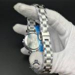 ساعت زنانه رویال کروم ژاپن صفحه سبز اصلی Royal Chrom| بند و قاب استیل 316 | کیفیت لاکچری و ماندگار - Image 5