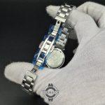 ساعت زنانه رویال کروم ژاپن صفحه سبز اصلی Royal Chrom| بند و قاب استیل 316 | کیفیت لاکچری و ماندگار - Image 6