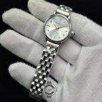 ساعت زنانه رویال کروم ژاپن صفحه سفید رفرنس 2054 | استیل 316 اصل | لاکچری و بادوام - Image 5