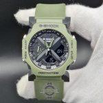 ساعت مردانه کاسیو جی شاک مدل 2300 G-SHOCK بند رابر سبز