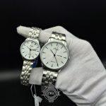 ست ساعت زنانه و مردانه ریت ژاپن | استیل ضد زنگ با طراحی ایتالیا و صفحه نگین‌دار - Image 4