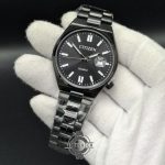 ساعت مردانه سیتیزن سویوسا صفحه مشکی قاب مشکی کیفیت مستر citizen - Image 4