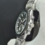 ساعت مردانه کاسیو ادیفایس سه موتوره (کورنوگراف) صفحه مشکی قاب مشکی تمام استیل کیفیت مستر - Image 3