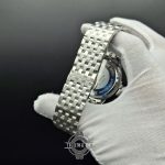ساعت مردانه الگانس امپریال اورجینال صفحه سرمه ای رفرنس EG3242G تمام استیل همراه یکسال گارانتی و جعبه و بگ ELEGANCE emperial - Image 4