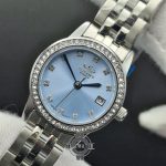 ساعت زنانه الگانس امپریال اورجینال صفحه ابی تیفانی رفرنس EG6208L تمام استیل همراه یکسال گارانتی و جعبه و بگ ELEGANCE emperial - Image 2