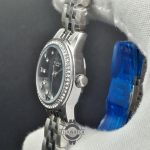ساعت زنانه الگانس امپریال اورجینال صفحه مشکی رفرنس EG6208L تمام استیل همراه یکسال گارانتی و جعبه و بگ ELEGANCE emperial - Image 5