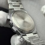 ساعت مردانه تیسوت صفحه مشکی سه موتوره(کورنوگراف) پی ار ایکس تمام استیل TISSOT 1853 PRX - Image 6