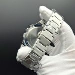 ساعت مردانه تیسوت صفحه مشکی سه موتوره(کورنوگراف) پی ار ایکس تمام استیل TISSOT 1853 PRX - Image 8