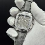 ساعت مردانه پتک فیلیپ کوبیتوس طوسی بند چرم طبیعی و سگک اصلی پتک Patek Philippe - Image 6