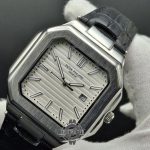 ساعت مردانه پتک فیلیپ کوبیتوس صفحه سفید بند چرم طبیعی و سگک اصلی پتک Patek Philippe - Image 2