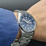 ساعت مردانه سیکو 5 دو تقویم صفحه سرمه ای SEIKO 5 - Image 8