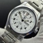 ساعت مردانه سیکو 5 دو تقویم صفحه سفید SEIKO 5 - Image 2