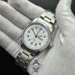 ساعت مردانه سیکو 5 دو تقویم صفحه سفید SEIKO 5 - Image 5