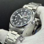 ساعت مردانه سیکو 5 دو تقویم صفحه مشکی SEIKO 5 - Image 4