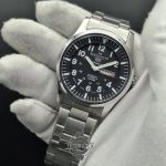 ساعت مردانه سیکو 5 دو تقویم صفحه مشکی SEIKO 5 - Image 6