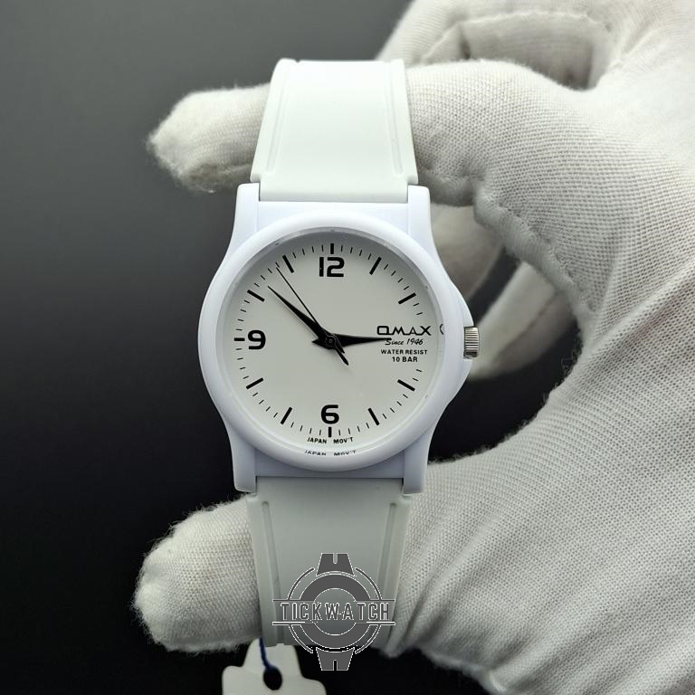 20260207_200154 ساعت اوماکس اورجینال سفید رفرنس OMAX QP03 - Image 1