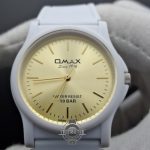 ساعت اوماکس اورجینال سفید صفحه طلایی رفرنس OMAX QP03 - Image 3