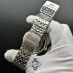 ساعت مردانه اورینت نقره ای صفحه سفید ORIENT 0110 - Image 7