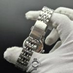 ساعت مردانه اورینت نقره ای صفحه سفید ORIENT 0110 - Image 5