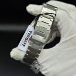 تیسوت پی ار ایکس صفحه آبی فیروزه ای موتور ژاپن قاب و بند استیل 316 کیفیت مستر TISSOT PRX1853 - Image 8