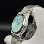 تیسوت پی ار ایکس صفحه آبی فیروزه ای موتور ژاپن قاب و بند استیل 316 کیفیت مستر TISSOT PRX1853 - Image 4