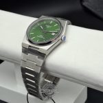 ساعت مردانه تیسوت پی ار ایکس صفحه سبز موتور ژاپن قاب و بند استیل 316 کیفیت مستر TISSOT PRX1853 - Image 6
