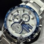ساعت مردانه کاسیو ادیفایس سه موتور فعال (کورنوگراف) قاب سرمه ای Casio Edifice - Image 2