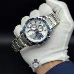 ساعت مردانه کاسیو ادیفایس سه موتور فعال (کورنوگراف) قاب سرمه ای Casio Edifice - Image 5