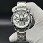 ساعت مردانه کاسیو ادیفایس سه موتور فعال (کورنوگراف) قاب مشکی Casio Edifice
