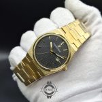 ساعت مردانه ای پی رویال اوک طلایی صفحه مشکی AP Royal oyk