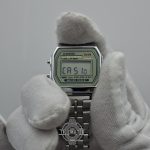 ساعت کاسیو دیجیتال زنانه صفحه سبز F91 - Image 5