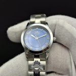 ساعت زنانه الگانس امپریال استیل نقره ای صفحه سرمه ای ELEGANCE EG6203L موتور ژاپن به همراه جعبه و بگ و کارت الگانس - Image 3